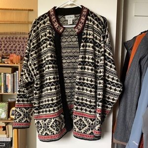 Vintage L.L. Bean Wool Cardigan